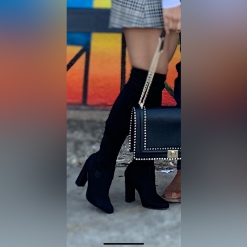 Knee high boots